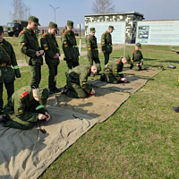 Минские суворовцы в гостях у гвардейцев