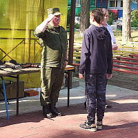 «Зарница» для юных патриотов