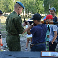 В гостях у брестских десантников