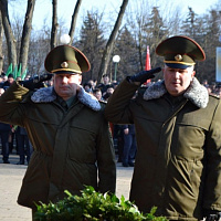 Митинг-реквием, посвященный Дню памяти воинов-интернационалистов, прошел в Гродненском гарнизоне