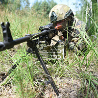 Занятия с разведывательными подразделениями 38 одшбр