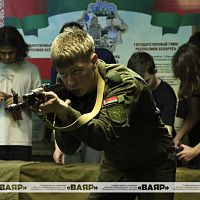 Cбор по допризывной подготовка с учащимися 10-х классов