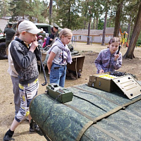В рамках патриотического воспитания