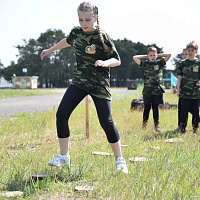 Торжественная церемония закрытия республиканского этапа военно-патриотической игры «Зарничка»