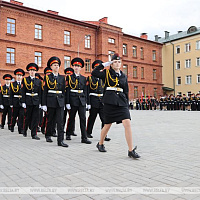Полоцкие кадеты отметили новоселье в День знаний