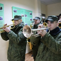 В Гродненском гарнизоне прошла торжественная отправка новобранцев в войска