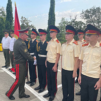 Суворовцы в «Орлёнке»