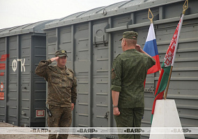 В Беларусь прибыл первый эшелон с российскими военнослужащими для участия в ССУ «Запад-2025»
