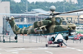 Первую партию новейших ударных вертолетов Ми-28НМ поставят российским военным в апреле