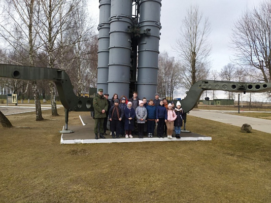 В гостях у зенитчиков