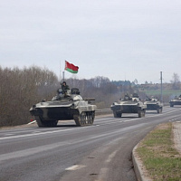 Марш в назначенный район