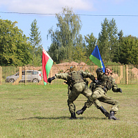 Военнослужащие 5-й отдельной бригады специального назначения ярко встретили свой профессиональный праздник