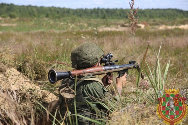 На Гожском полигоне — боевые стрельбы отделений