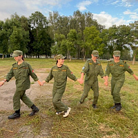 На базе 72 ОУЦ завершились сборы центра патриотического воспитания молодежи «Вектор»  