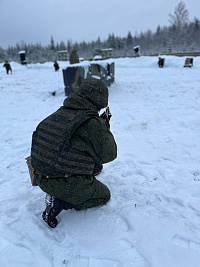 Занятия с военнослужащими 377 зрп