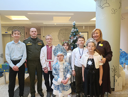 Военнослужащие Научно-исследовательского института Вооружённых Сил приняли участие в акции «Наши дети»