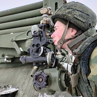 Занятия с артиллеристами