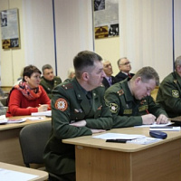 Сбор с руководителями по военно-патриотическому воспитанию 