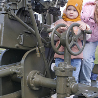 Праздничные мероприятия у мемориального комплекса «Курган Славы»