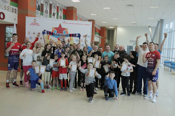 За популяризацию спорта 