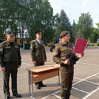 Присягнули на верность Родине