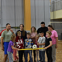 Во Дворце игровых видов спорта «Уручье» прошёл семейный спортивный праздник