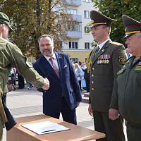 Студенты гомельских вузов приняли Военную присягу 