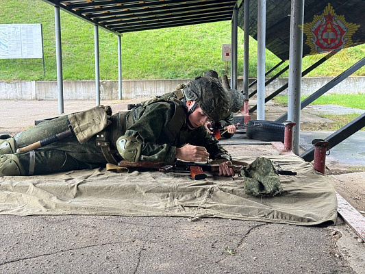 Комплексное занятие по огневой подготовке с курсантами Военной академии