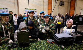 В воинских частях проходят мероприятия военно-патриотической направленности
