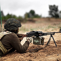 Военнослужащие 6 омбр выполнили упражнения контрольных стрельб