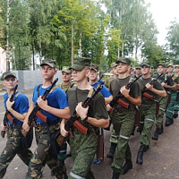 Курсанты Военной академии оттачивают навыки