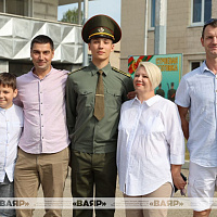 Военную присягу приняли