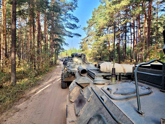 Марш в пункт постоянной дислокации