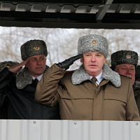 Торжественные мероприятия в 841-й гвардейской группе артиллерии 11 омбр