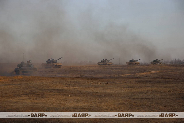 Батальонное тактическое учение с подразделениями 120 омбр